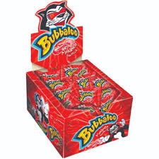 ADAMS CHICLE BUBBALOO MORANGO DP 60UN